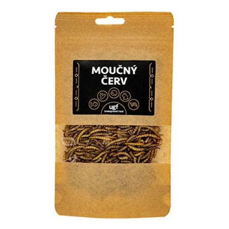 Voordeelprijs UGF sušený moučný červ 35g