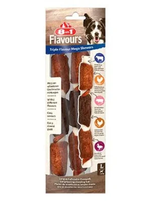 Premium Pochoutka 8in1 Flavours Triple Flav.Mega Skewers 160g
