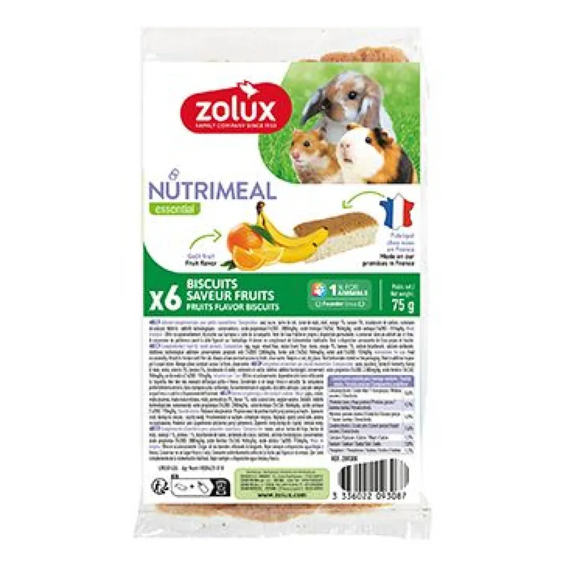 Dagaanbieding Pochoutka NUTRIMEAL Cookies hlodavci pomer.banán 6ks