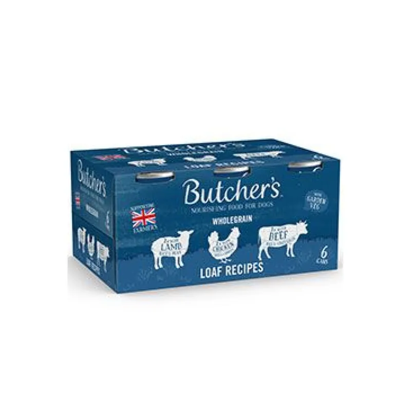Must-Have Butcher‘s Dog Original hovězí/kuř/jehněčí konz.6x400g