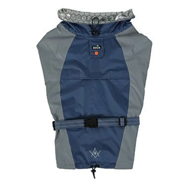 Obleček voděodolný pro psy BIVOUAK modrá 55cm Zolux Seizoensaanbieding