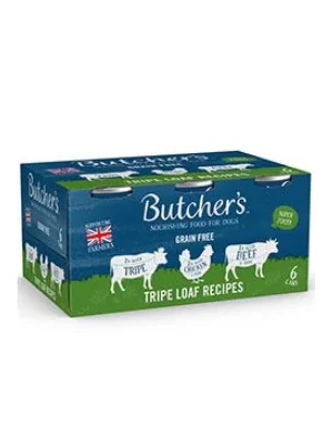 Butcher‘s Dog Original dršťky/kuře/hovězí konz. 6x400g Laatste Versie