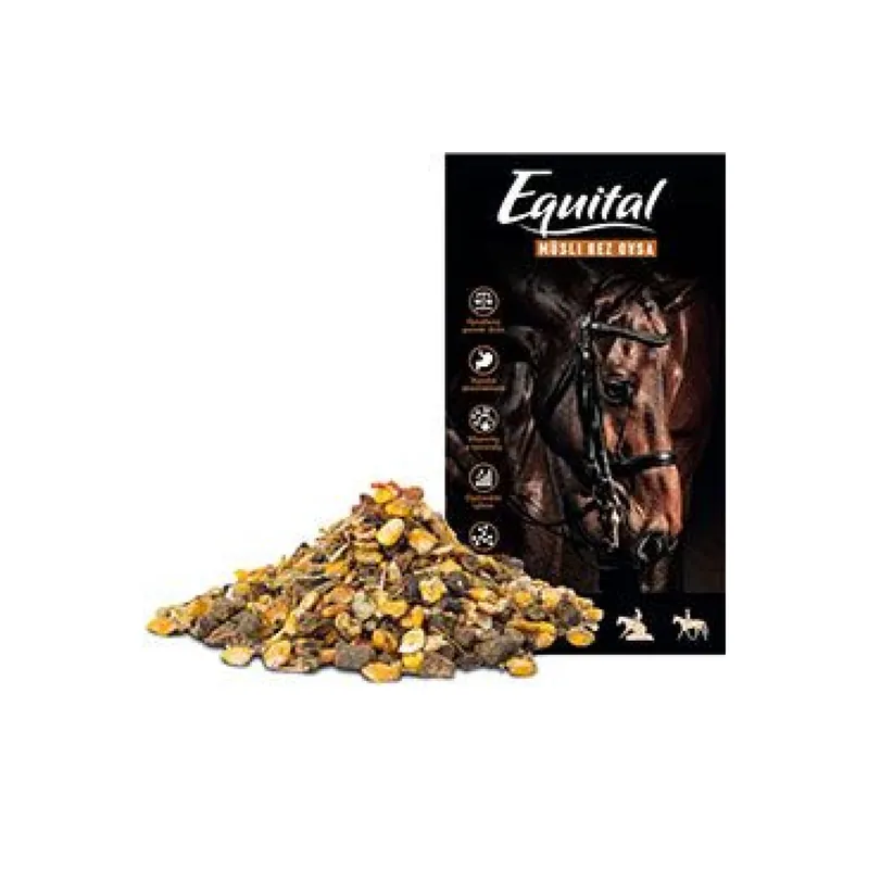 Aanbieding Equital Müsli bez ovsa pro koně 20kg