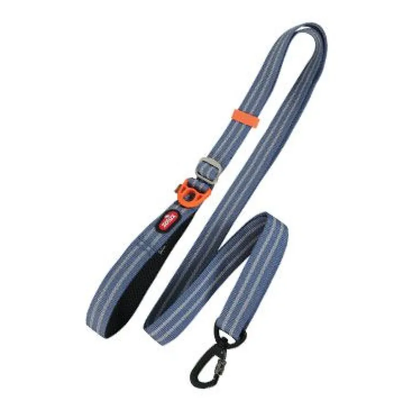 Vodítko pes BIVOUAK nastavitelné 25mm/1,15-2m modráZol Seizoensaanbieding