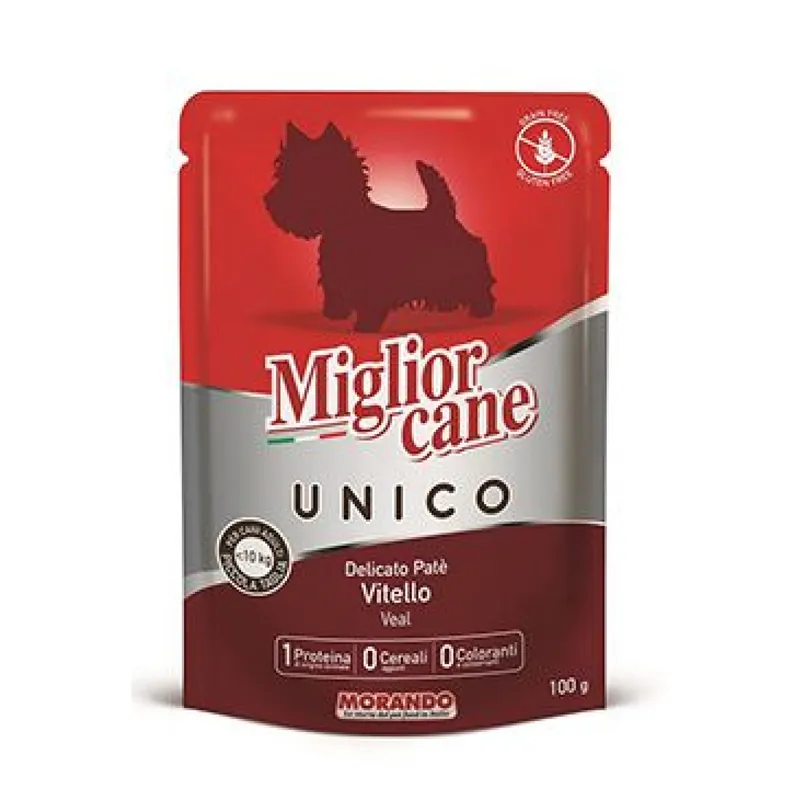 Morando Miglior Cane Unico kapsa pro psy telecí 100g Flitsaanbieding