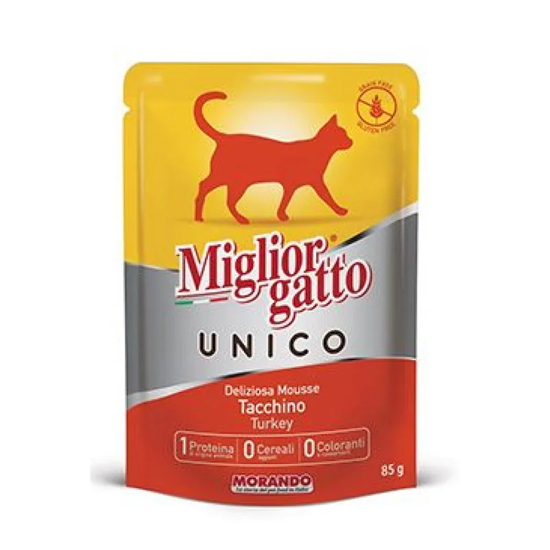 Morando Miglior Gatto Unico kapsa pro kočky krůtí 85g Superprijs