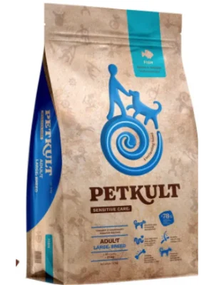 Petkult Dog Adult Large Sensitive Fish 12 kg Actieprijs