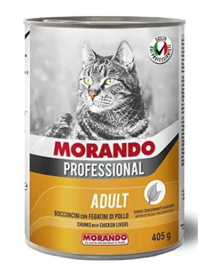 Morando Professional konz.pro kočky kuřecí játra 405g Voordeelprijs