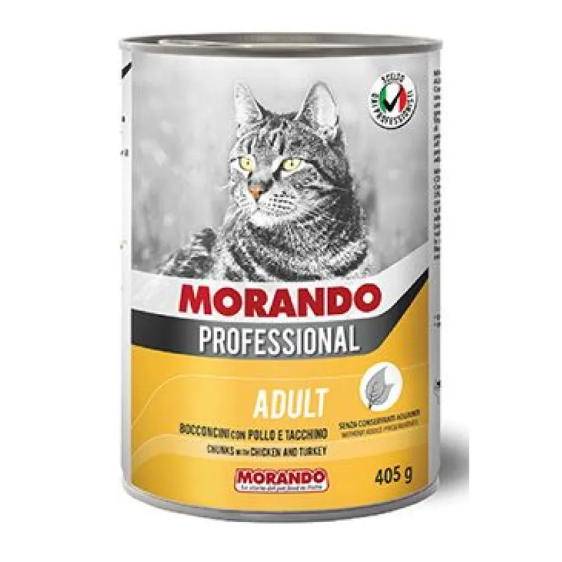 Morando Professional konz.pro kočky kuřecí,krůtí 405g Hete Deal