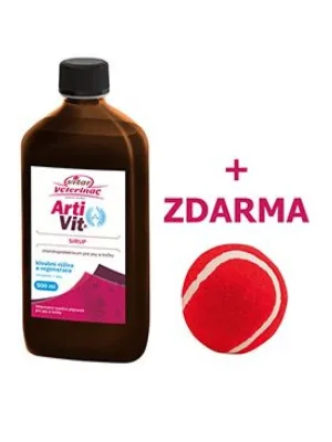 VITAR ArtiVit Sirup 500ml+aportovací míček Meest Verkocht