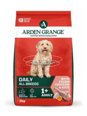Arden Grange Dog Adult with fresh Chicken&Rice 2kg Hete Deal