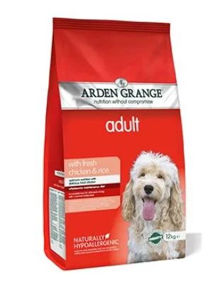 Arden Grange Dog Adult with fresh Chicken&Rice 12kg Gereduceerde Prijs