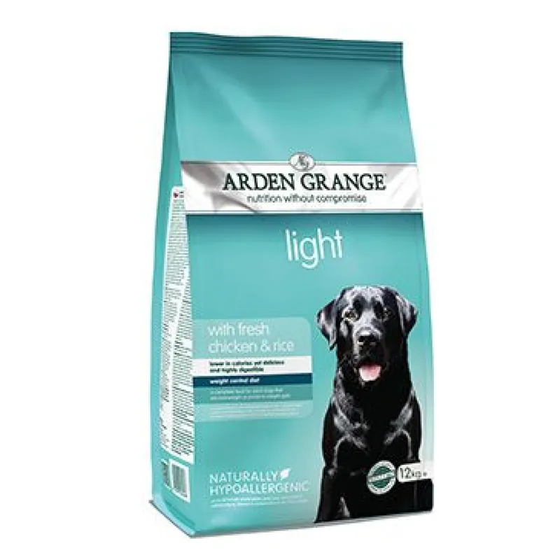 Arden Grange Dog Adult Light with fresh Chick&Rice12kg Superprijs