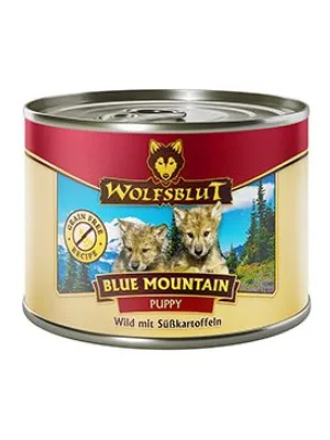 Beperkt Aanbod Wolfsblut Dog Puppy Blue Mountain konz. 200g