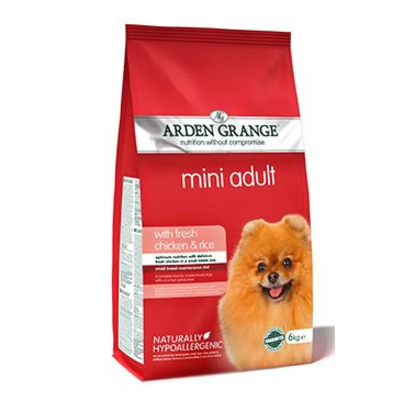 Arden Grange Dog Adult Mini with fresh Chick&Rice 6kg Alleen Vandaag