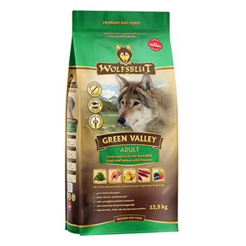 Wolfsblut Dog Adult Green Valley 12,5kg Weekendaanbieding