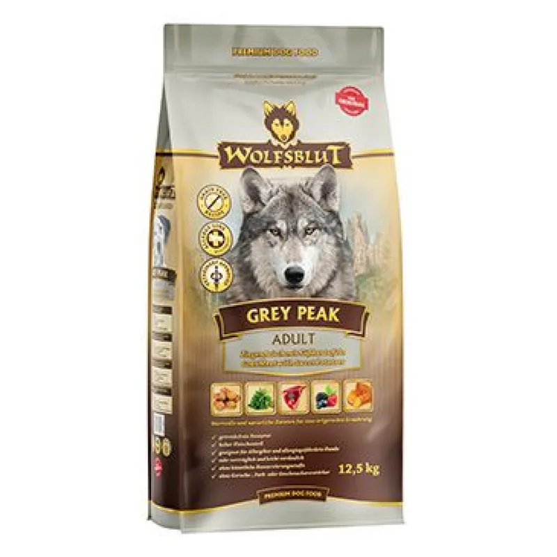 Korting Wolfsblut Dog Adult Grey Peak 12,5kg