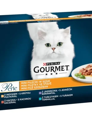 Gourmet Perle cat kaps.- Multip.minifiletky maso 12 x 85 g Veilige Betaling