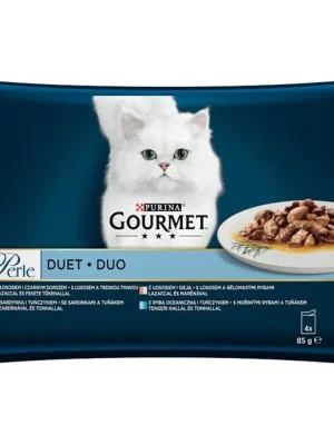 Dagaanbieding Gourmet Perle cat kaps.- Multip.DUO ryba 4 x 85 g