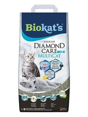 Nu Kopen Podestýlka Biokat‘s Diamond Care Multicat Fresh 8l