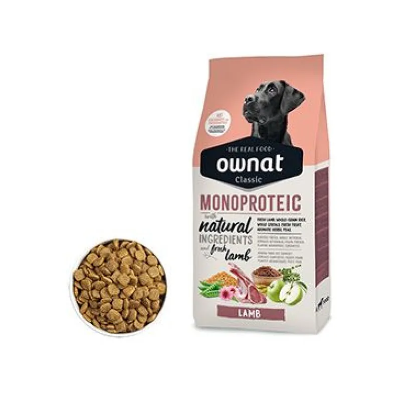 OWNAT CLASSIC DOG MONOPROTEIC Lamb 12kg Merkproduct