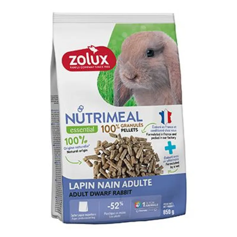 Finale Uitverkoop Krmivo pro králíky Adult NUTRIMEAL 850g Zolux