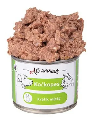 All Animals kočkopes Králík mletý 200g Uitverkoop