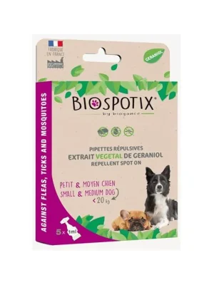 Dagaanbieding BIOGANCE Biospotix Dog spot-on 5x1 ml