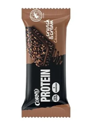 Flitsaanbieding Cukrovinky tyč.Corny Protein Crunch&Cream čokoláda 35g