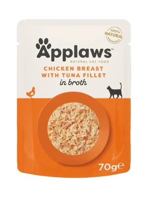 Applaws kapsička Cat Kuřecí prsa s tuňákem 70g Laatste Versie