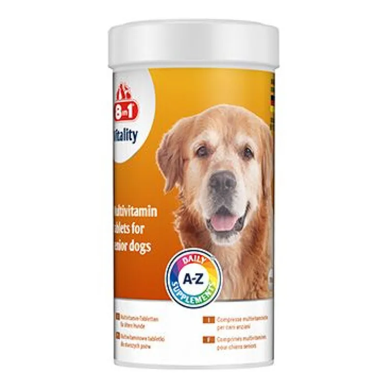 Vitality Multivitamin 8in1 for Senior Dogs 70tbl Premium