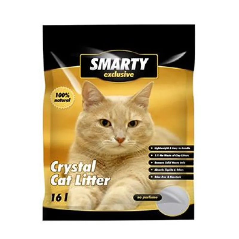 Koopje Podestýlka Smarty Exclusive silikát, bez vůně 16l