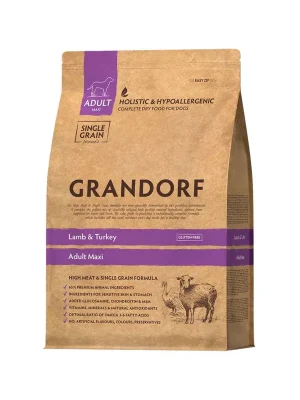 Grandorf granule pro psy Adult Maxi - Jehně a krocan 3kg Bestseller