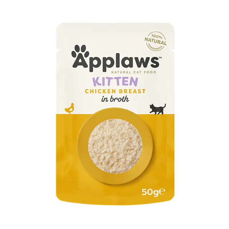 Applaws kapsička Cat Kitten Kuřecí prsa 50g Beperkt Aanbod