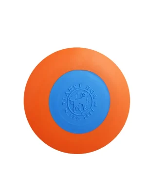 Planet Dog Orbee-Tuff Zoom Flyer Frisbee 16,5cm oranžovo/modrý Finale Uitverkoop