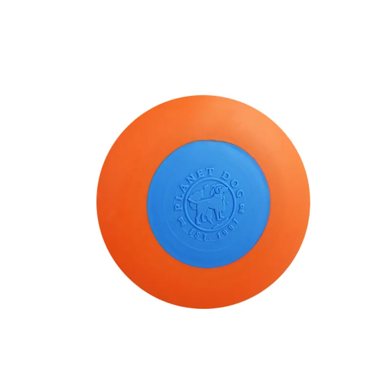 Planet Dog Orbee-Tuff Zoom Flyer Frisbee 16,5cm oranžovo/modrý Finale Uitverkoop