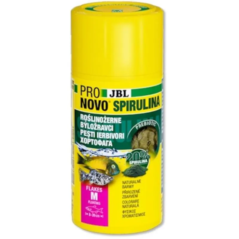 JBL Pronovo Spirulina Flakes M - spirulinové vločky 100ml Speciale Aanbieding