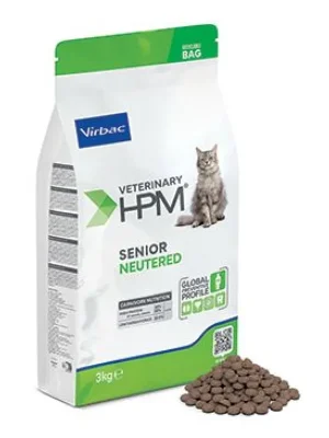 Express Levering VET HPM Senior Cat Neutered 3kg NEW