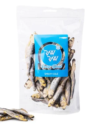 RAW RAW Freeze Dried Šproty celé 100g Dagaanbieding