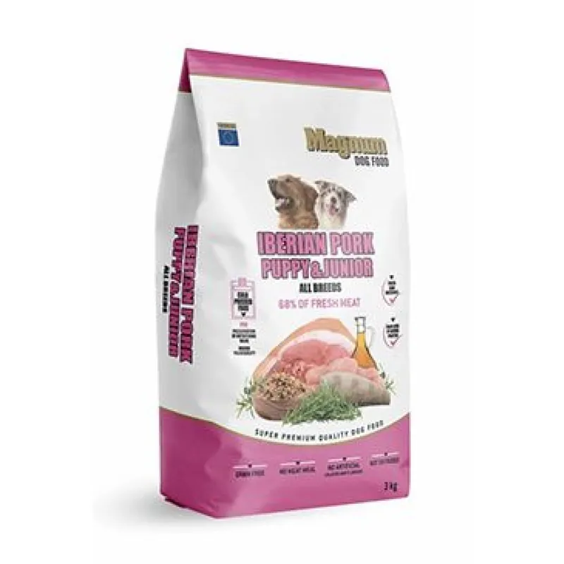 Koopje Magnum Iberian Pork Puppy&Junior 3kg