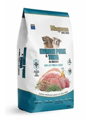Magnum Iberian Pork&Tuna All Breed 12kg Nieuw