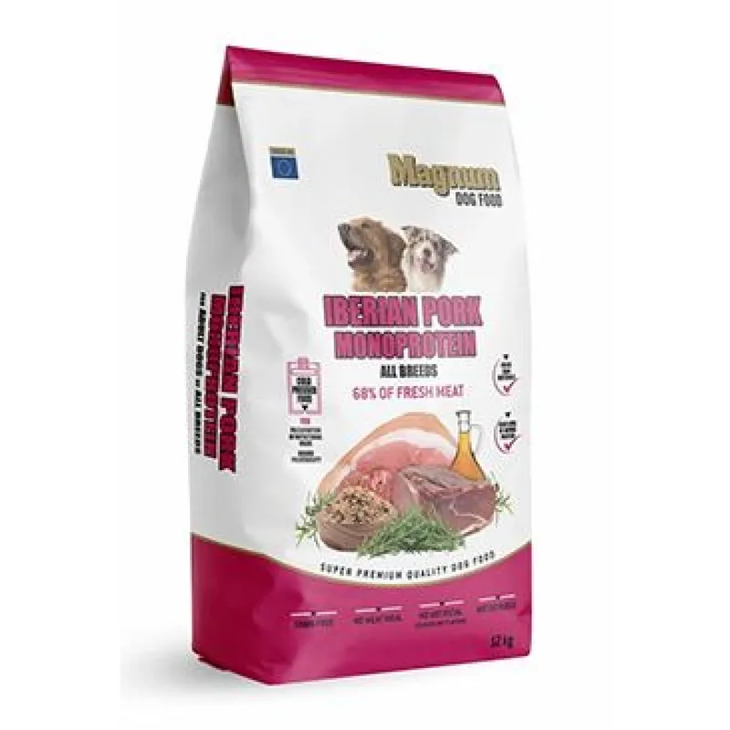 Snelle Levering Magnum Iberian Pork&Monoprotein All Breed 12kg