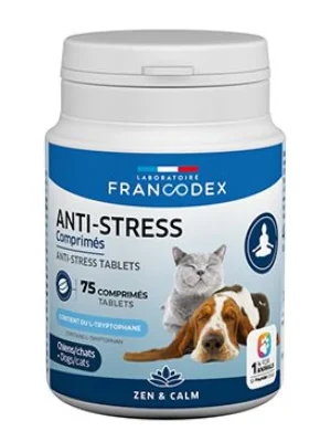 Gecertificeerd Francodex Anti-stress pro psy a kočky 75tbl