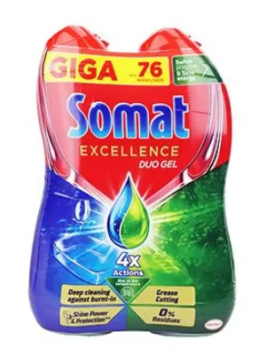 Favoriet Gel do myčky Somat Excellence Duo 2x684ml 76dávek