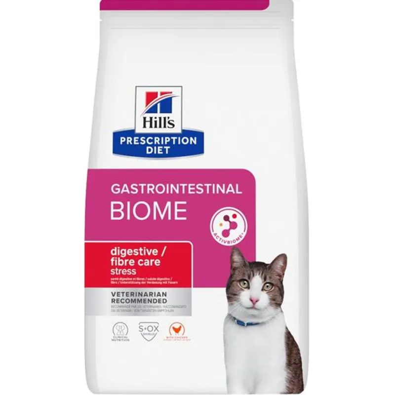 Hill‘s Prescription Diet Feline Biome Gastrointestinal Stress kuře 3 kg Lage Kosten