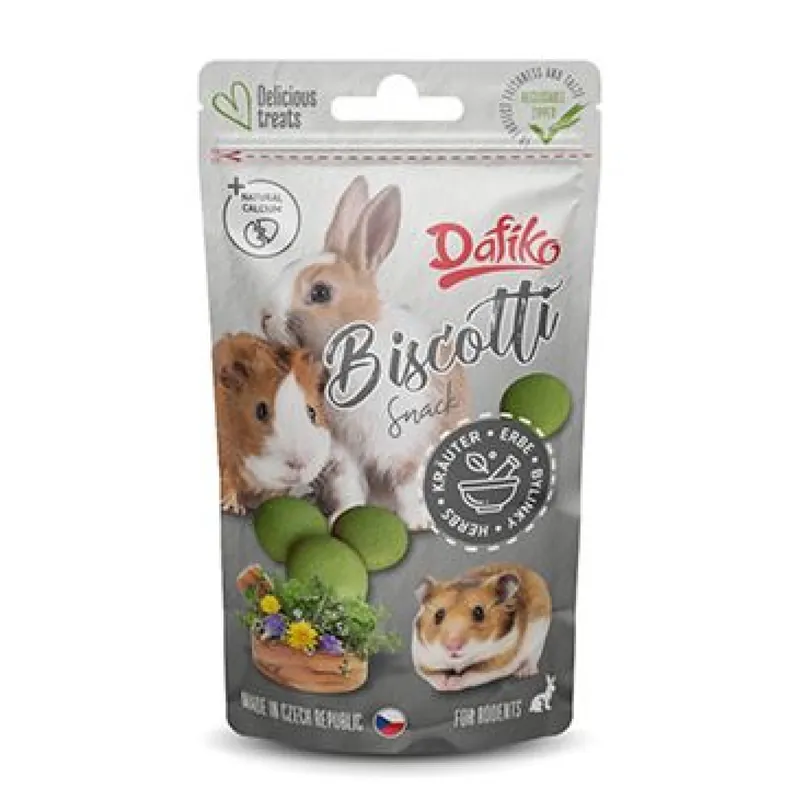 Dafiko piškoty pro hlodavce bylinky 25g Bestseller