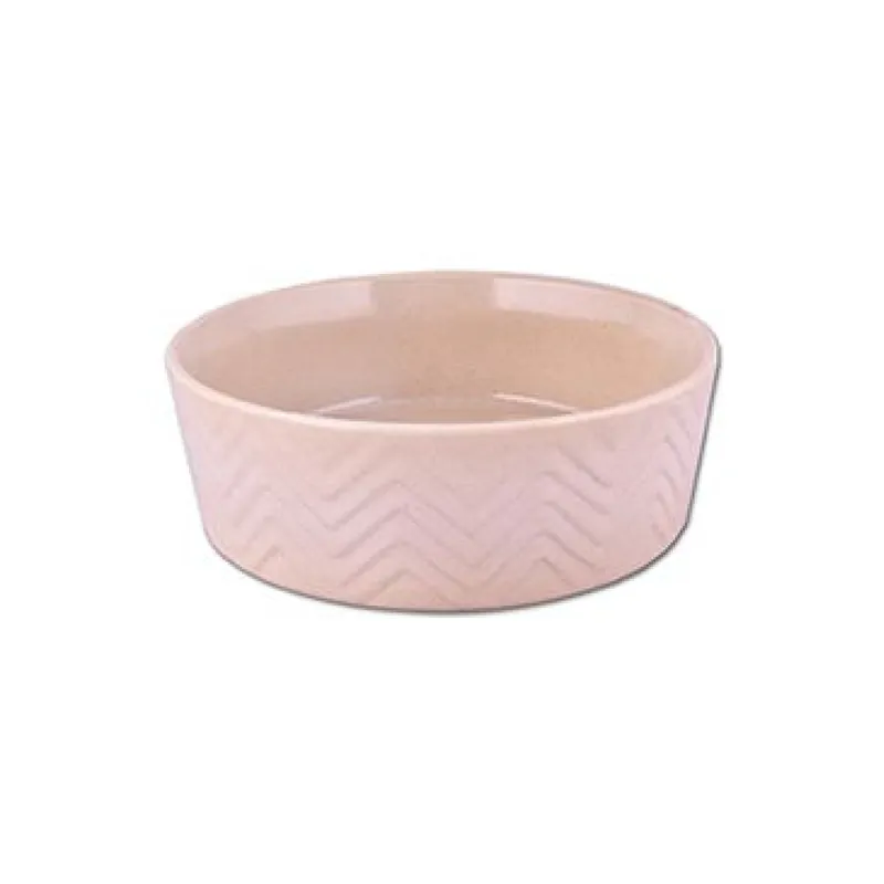 Direct Beschikbaar Miska keramická Zig Zag 18cm písková 1,2l