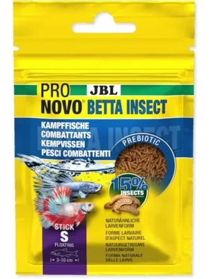 Beste Prijs JBL Pronovo Betta Insect Sticks S - bojovnice, tyčinky 20 ml
