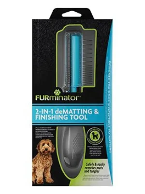 Weekendaanbieding FURminator hřeben 2v1 deMatting&Finishing Tool pro psy
