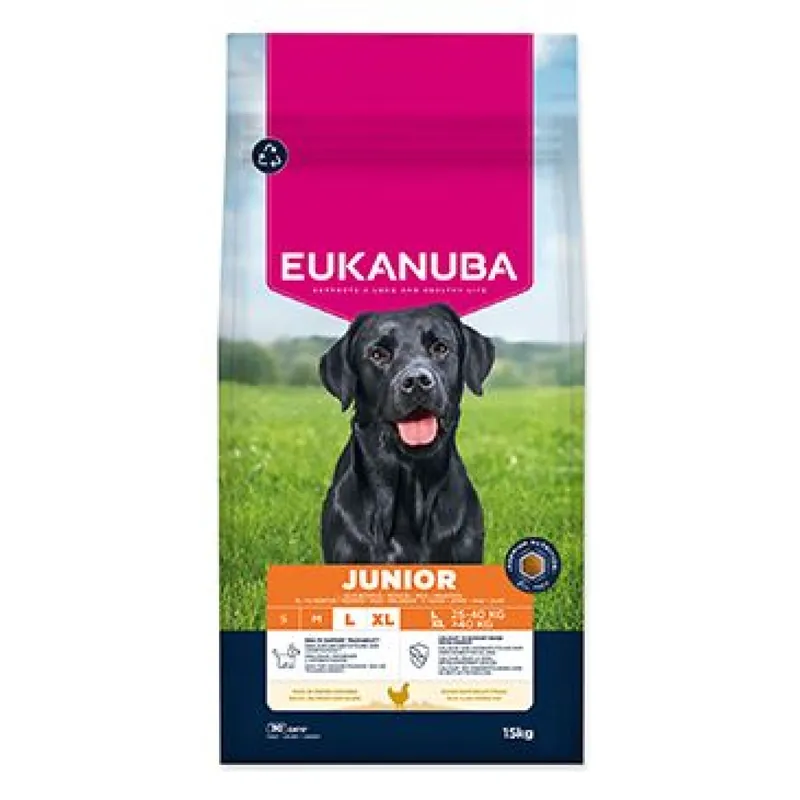 Eukanuba Dog Junior Large rich in fresh Chicken 15kg Superprijs